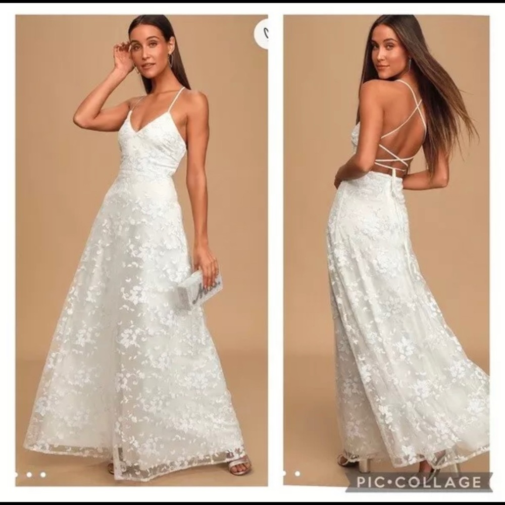 Lulus wedding dress XL